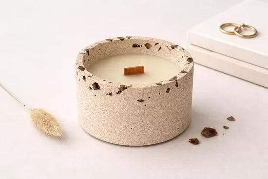 Svece “Gaismas Terrazzo”